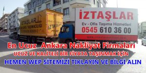 En Ucuz Ankara Nakliyat Firmaları